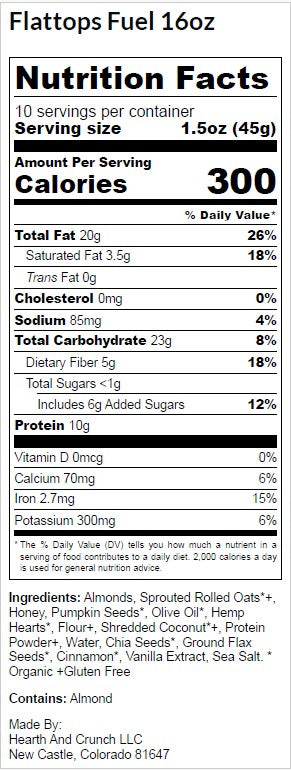 Flattops Fuel (Protein)